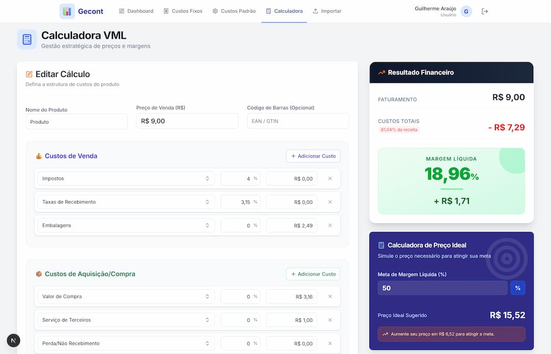 Calculadora Completa Gecont